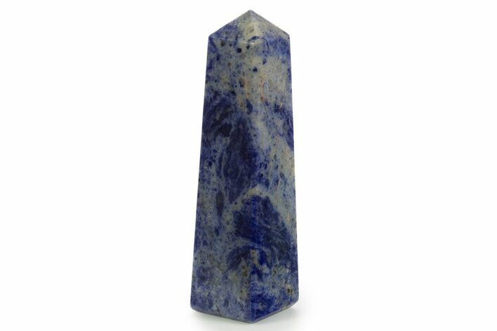 Deep Blue, Polished Sodalite Tower #343087